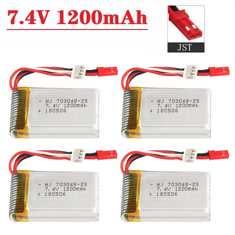 Drone Rc Leading - Bateria Lipo 2S 7,4 V 1200