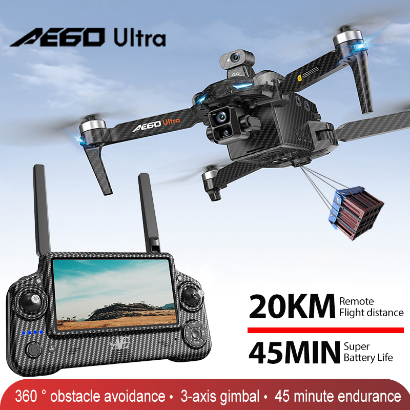 Drone Ae Rc - Profesjonalny dron AE60 GPS z kamerą