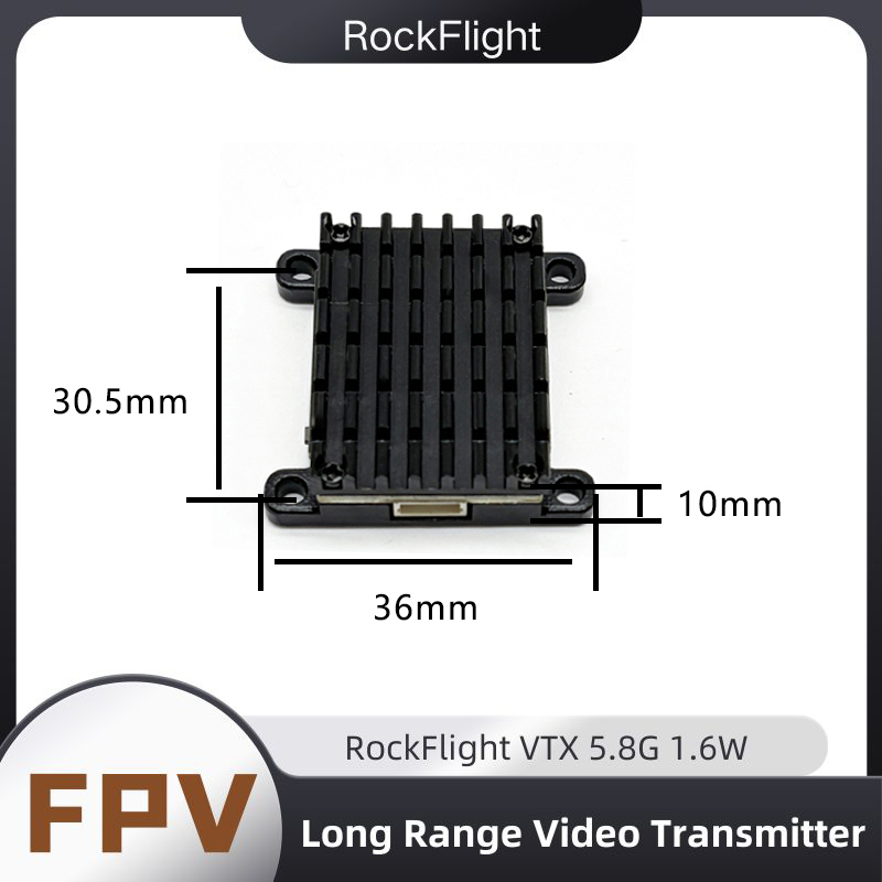 RockFlight TX663 VTX 5.8G 48CH – Drone Rc Toy recenzja i cena