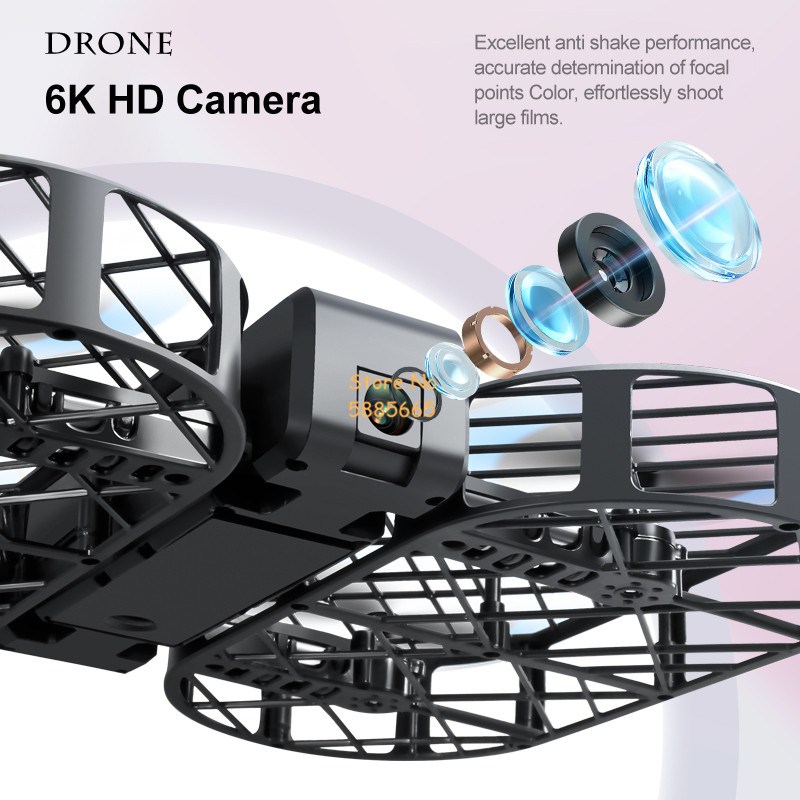 Kamera HD 8K 360 °   Ochrona L – Drone Ae Rc recenzja i cena