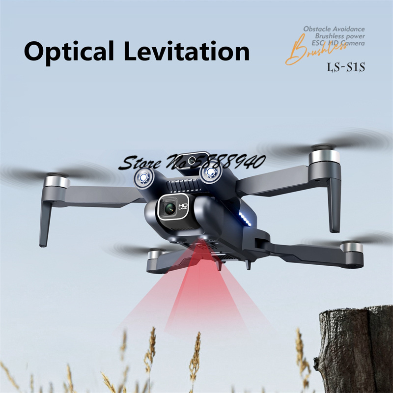 Dron składany z bezszczotkowym – Drone S1S Rc Quadcopter recenzja i cena