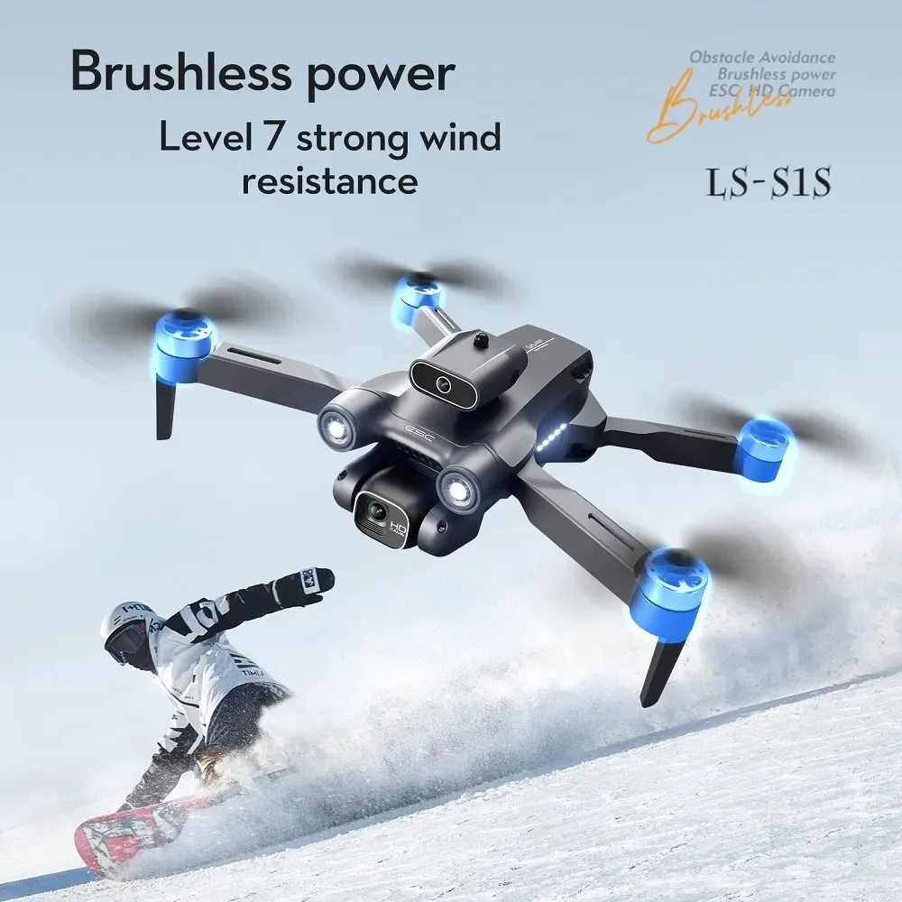 Dron bezszczotkowy S1S 4K Prof – Drone S1S Rc Quadcopter recenzja i cena