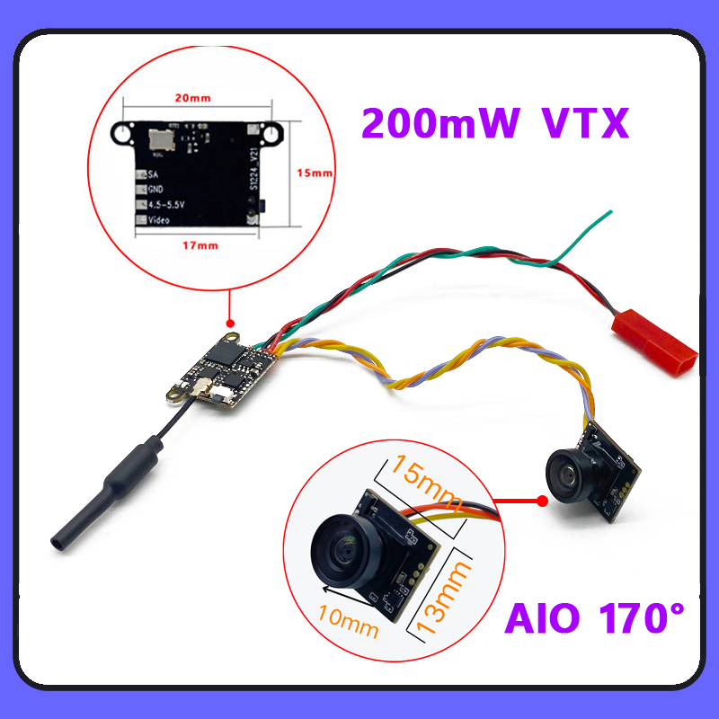 SLONWAKE 5.8G 1200TVL Kamera F – Drone Rc Toy recenzja i cena