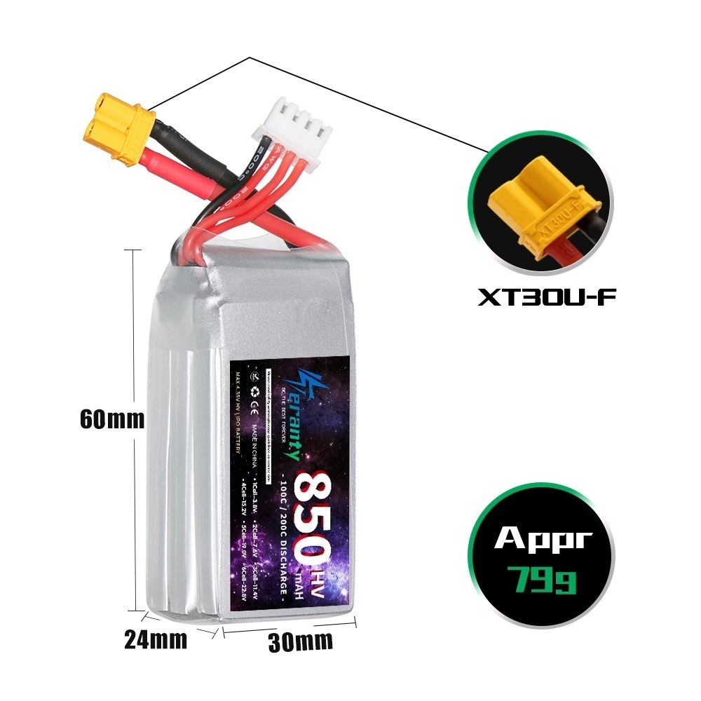 1/2/3PCS TERANTY 3S 11.4V Lipo – Drone Rc Leading recenzja i cena